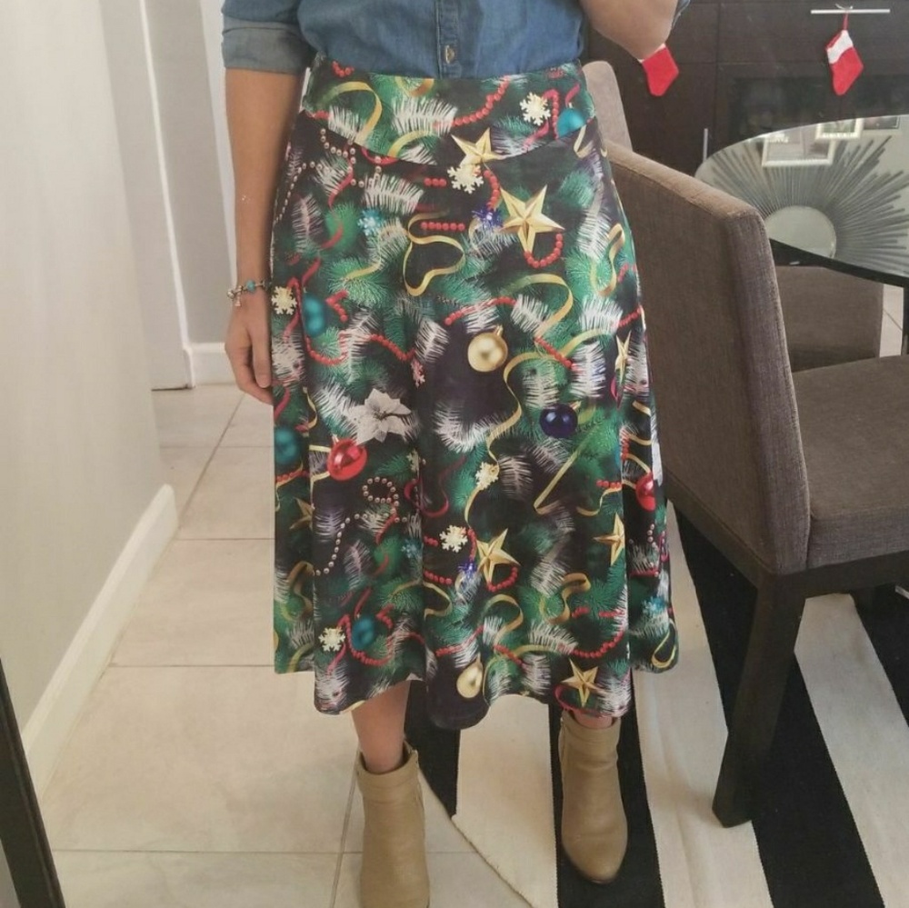Christmas skirt
